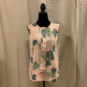 CAbi Palm Print Tank